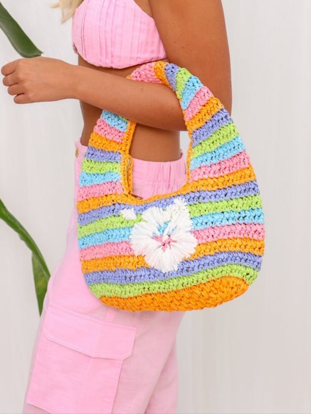 Kulani Kinis Straw Mini Bag Seaside Dreamer NWT
